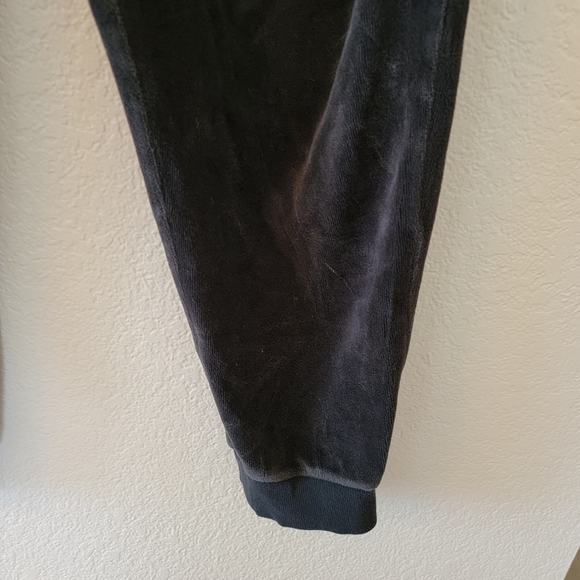 Victoria's Secret Black Velour Jogger Size M - Picture 7 of 9